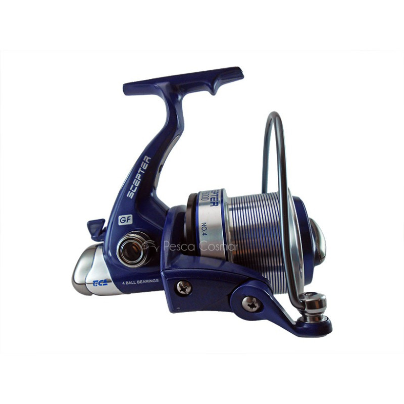 El carrete Tica Scepter GF 5000 se utiliza en surfcasting y fondo