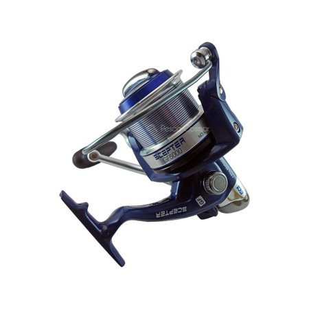 El carrete Tica Scepter GF 5000 se utiliza en surfcasting y fondo