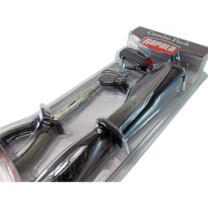 Combo Pack Rapala  RTC 6P136C - cuchillo, alicates y cortahilos