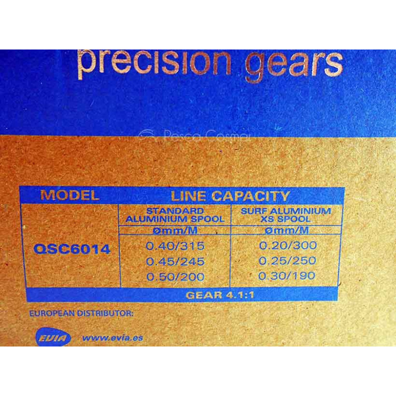 Carrete Iridium Surf Custom 60 especial competición surfcasting