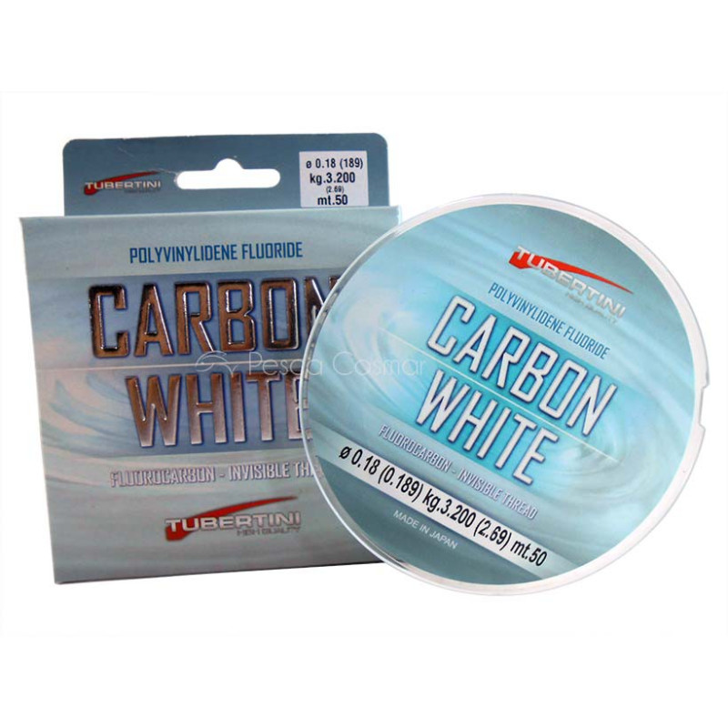 El Tubertini Carbon White invisible es el hilo de campeones del mundo