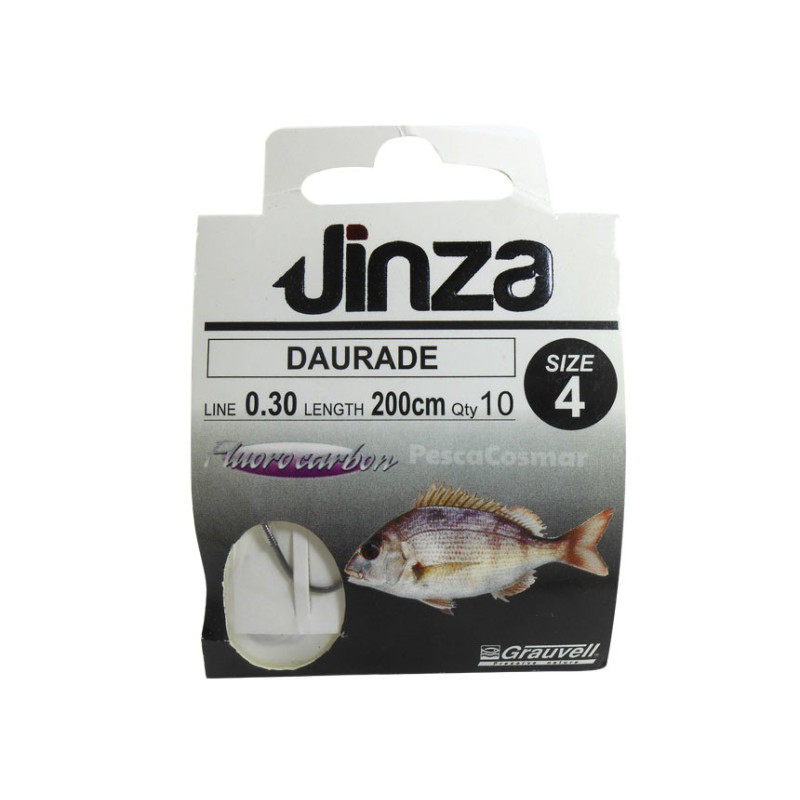 Anzuelos montados Jinza Daurade de Grauvell muy afilados