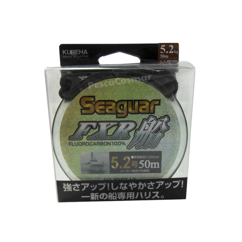 【 SEAGUAR FXR  】Fluorocarbono de Competición -