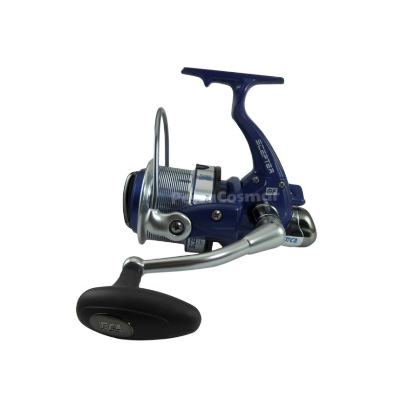 El carrete Tica Scepter GF 5000 se utiliza en surfcasting y fondo