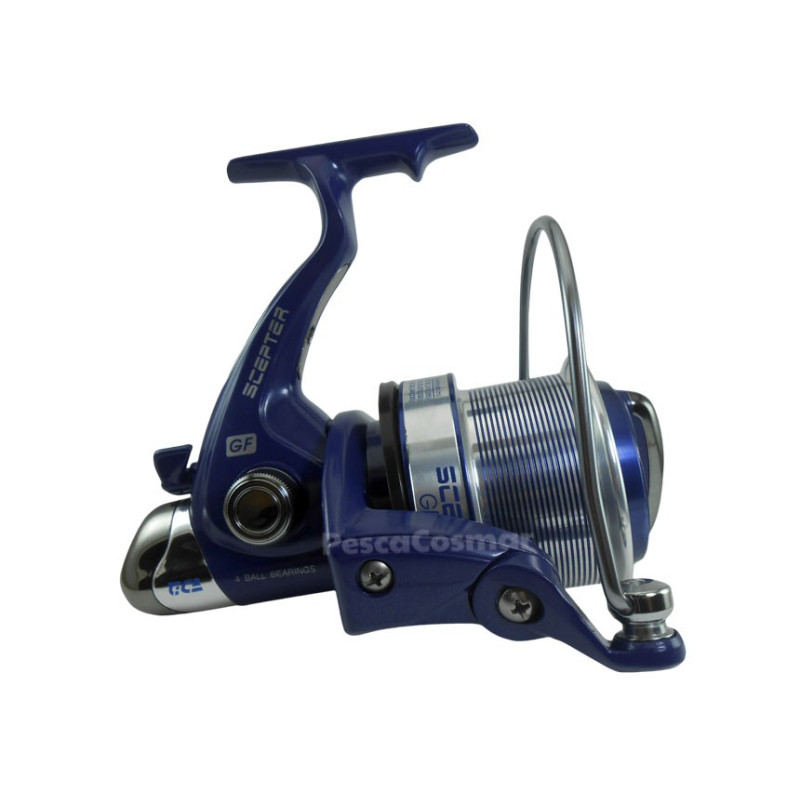 El carrete Tica Scepter GF 5000 se utiliza en surfcasting y fondo