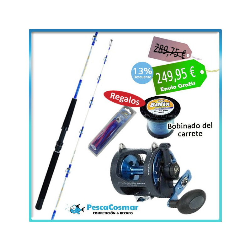 Equipo de Pesca Curricán XRT