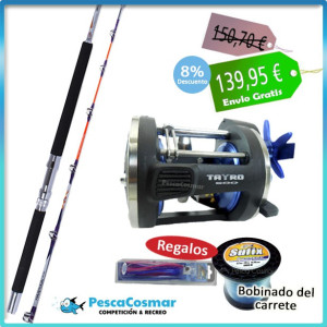 Equipo Pesca Curricán Harpoon Tayro