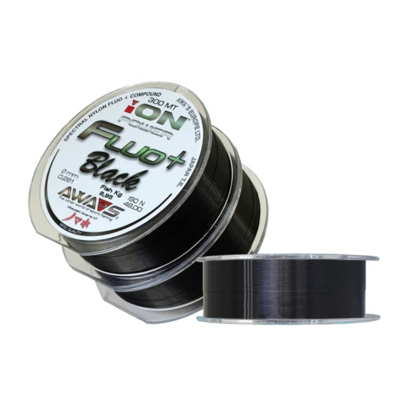 Awa-Shima Ion Power Fluo+ Black 2x300m