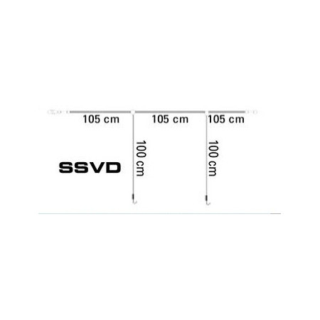 Bajo montado Multiple Rigs Seaguar (embarcación y surfcasting)