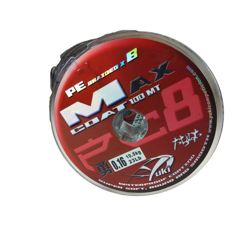 Trenzado Max coat Pe braided x 8