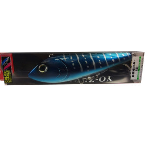 Yo-Zuri Bonita S210, color azul y plata con rayas