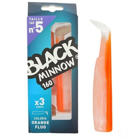 Black Minnow Recambios - Tamaño 5 - 160 mm - Fluo Orange
