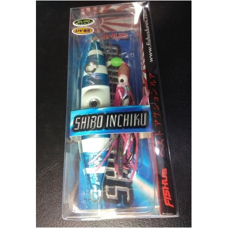 Jig Shiro Slow Inchiku - 120 gr- Color 03 (Blanco/Azul) 