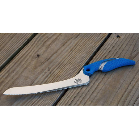 Cuchillo Serrado Offset 9" Cuda Titanium Bonded