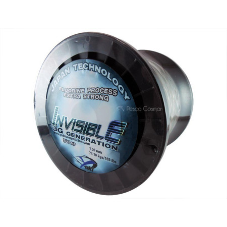 Fil De Pêche Yuki Nylon Invisible 3G - 150 M, Diamètre 0,37 Mm - Résistant Et Discret