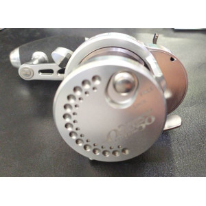 Carrete Poseidon Next Ocean 50L Silver Gunsmoke
