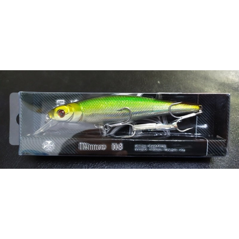 Tubertini Minnow 118 Sea/ F WB88 14grs.