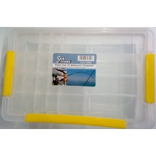 Caja Plastico Waterproof Transp. 273mm.