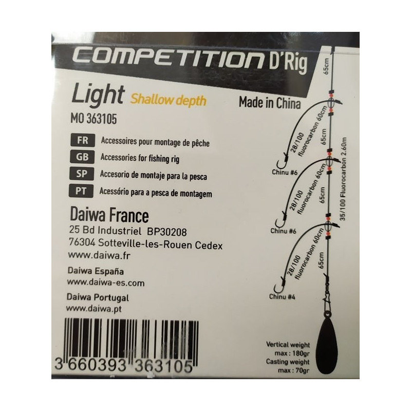 Bajo Barca Competición Shallow Deep L Daiwa