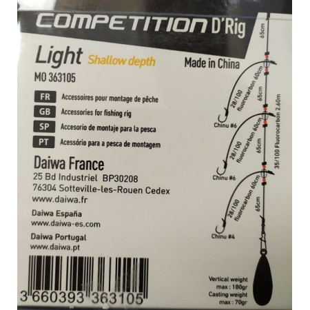 Bajo Barca Competición Shallow Deep L Daiwa