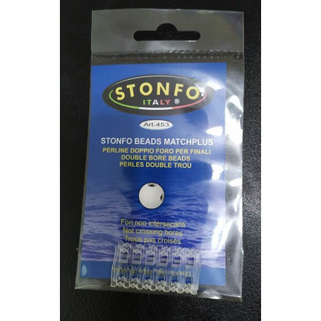Perla Stonfo MatchPlus Art.453, doble orificio no cruzado