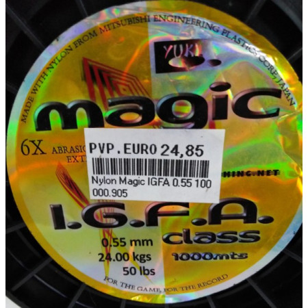 NYLON MAGIC IGFA 0.55 1000MTS.