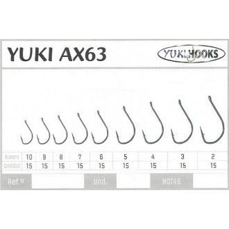 Anzuelos Yuki AX63