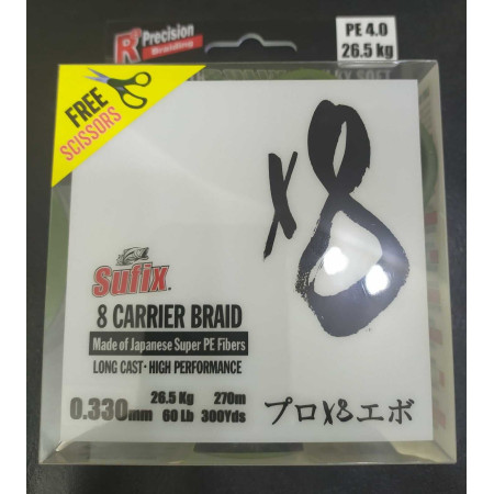 Trenzado Sufix X8