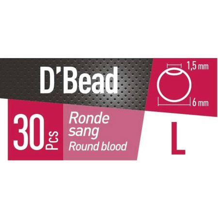 Perla Redonda Roja Daiwa