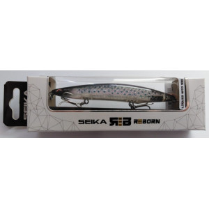 Señuelo Seika Liquid WTD Flotante, color baitfish plateado