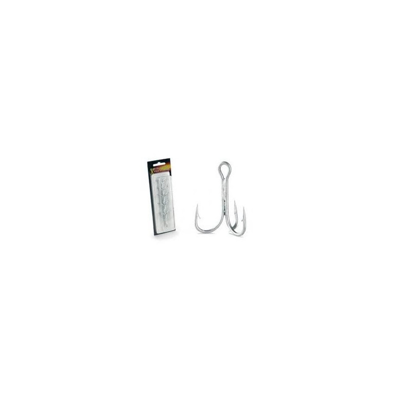 Anzuelo Triple Zun Zun Extra Strong, envase de 5 unidades