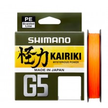 Trenzado Shimano Kairiki G5 naranja