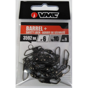 Emerillón VMC Barril Black C/ Grapa 2