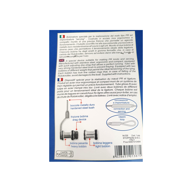 Bobinador especial para nudos Stonfo Rotoknotter