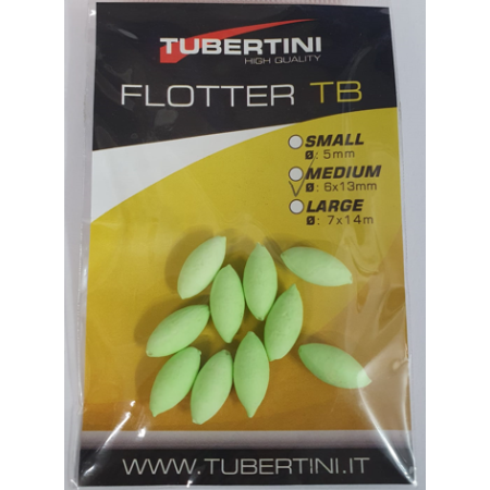 Flotter Tubertini Rugby Ball Glow