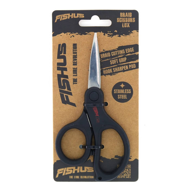 Tijeras Fishus Lux - Especial Hilos Trenzados -