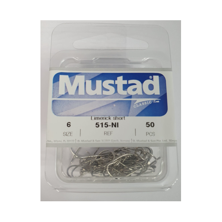 Anzuelo Mustad Crystal 515-NI