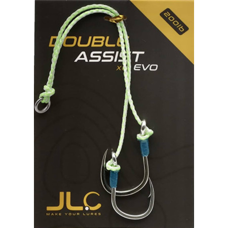 Assist Xipi EVO JLC 170 mm: Doble Anzuelo Jigging Pesado