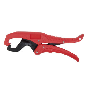 Pinza de Presión Hart 6", cuerpo rojo y negro con mecanismo de cierre dentado