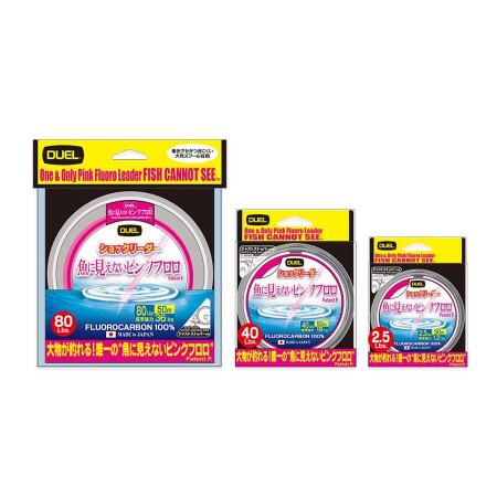 Fluorcarbono Duel Pink