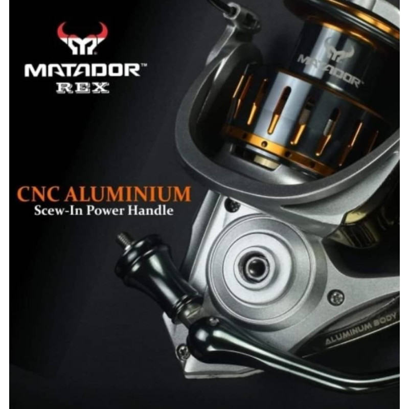 Carrete Xzoga Matador Max AR 2000/3000 - 15kg Freno - Spinning