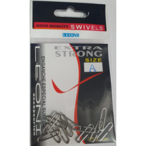 Grapa Surfcasting Leoni Talla A - Snap Rápido Fuerte