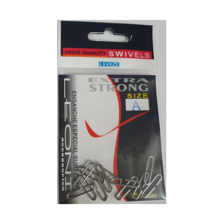 Grapa Surfcasting Leoni Talla A - Snap Rápido Fuerte