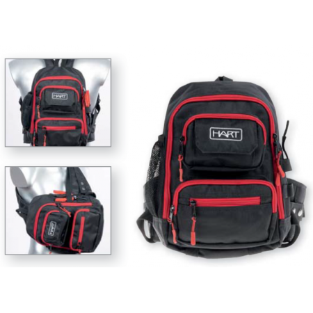 Mochila Bandolera Hart Spin Fitness 10L | Convertible y Resistente