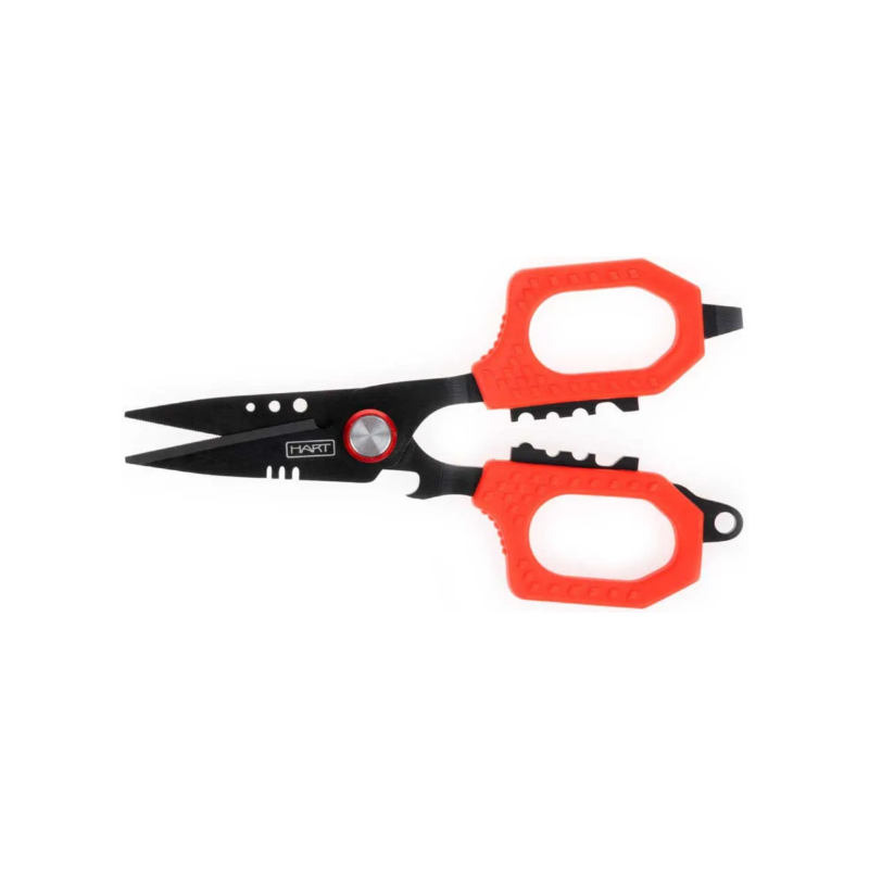 Tijeras Hart Multibraid 4.7" | Corta Trenzado y Crimpadora