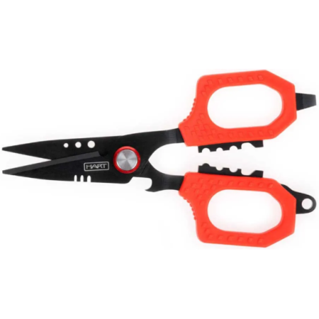 Tijeras Hart Multibraid 4.7" | Corta Trenzado y Crimpadora