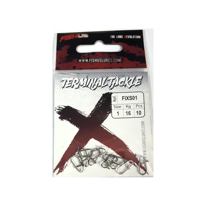 Grapas Fishus X-Lure Snap | Alta Resistencia Anti-Apertura