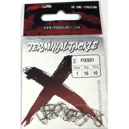 Grapas Fishus X-Lure Snap | Alta Resistencia Anti-Apertura