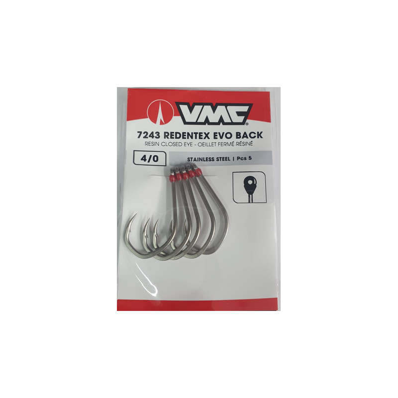 Anzuelos VMC Redentex + Back B 7243CT - X-Strong - Pesca al Vivo
