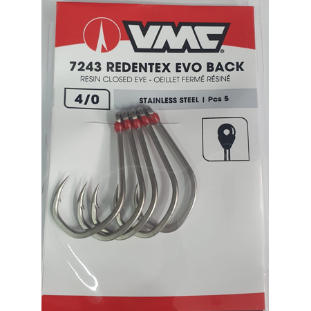 Anzuelos VMC Redentex + Back B 7243CT - X-Strong - Pesca al Vivo